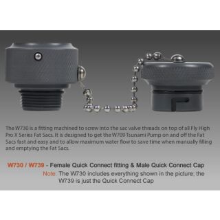 FLY HIGH | W730+W739 FAT SAC FITTING QUICK CONNECT SET