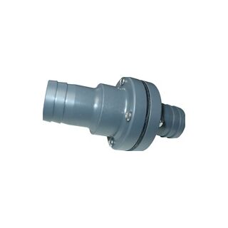 FLY HIGH | W755 FAT SAC FITTING 1 1/8" BARBED CHECK VALVE