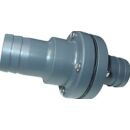 FATSAC | W755 Fat Sac Fitting 1 1/8" Barbed Check Valve