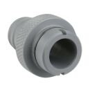 FLY HIGH | W738 FAT SAC FITTING MALE QUICK CONNECT 1 1/8” BARBED TSUNAMI PUMP HOSE END