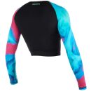 MYSTIC | DAZZLED WOMENS LS CROP LYCRA TOP AURORA 2019