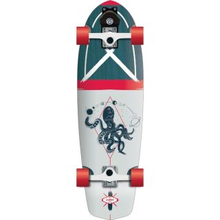 FLYING WHEELS Surf Skateboard 31,5 Luska