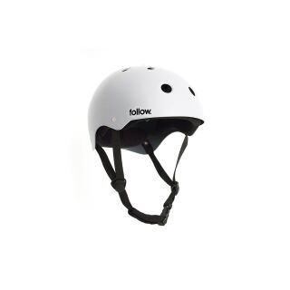 FOLLOW | SAFETY FIRST HELMET WHITE 2023