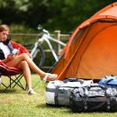 OverBoard wasserdichte Duffel Bag 90 Lit ADV Lila