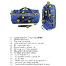 OverBoard wasserdichte Duffel Bag 90 Lit ADV Lila
