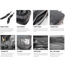 OverBoard wasserdichte Duffel Bag 90 Lit ADV Rot