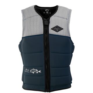 SOÖRUZ | WATERVEST ZIP CHARRAUD+ BLUE 2020  S