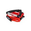 RONIX | BUNGEE SURF ROPE RED 25 W/ 10" HANDLE 2023