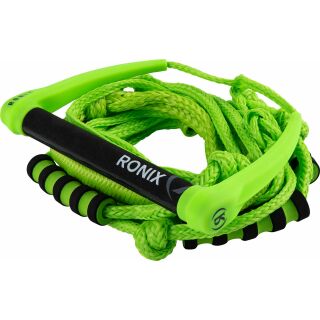 RONIX | 25 SILICONE BUNGEE SURF ROPE W/ 11" HANDLE VOLT GREEN 2023