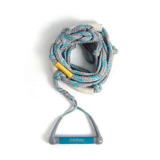 FOLLOW | 25" ROPE w/5"BAR SURF PACKAGE TEAL/GREY