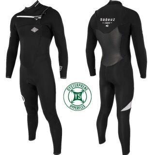 SOÖRUZ | Fighter 3/2 Fullsuit Oysterprene Black CZ