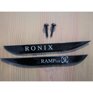 RONIX | RAMP FINS 0.8" BLACK SET OF 2