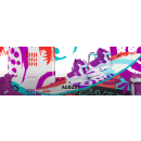 RONIX | August Girls Coral Purple Boat 2023  120