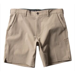 VISSLA | CUTLAP ECOLASTIC HYBRID WALKSHORT 17.5 KHAKI / BEIGE