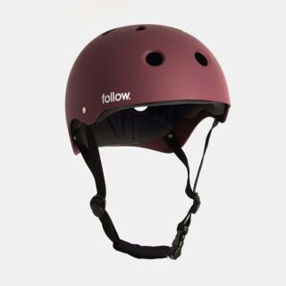 FOLLOW | Safety First Helmet Burnt Red - 2023