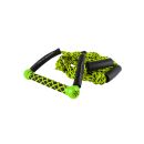 PHASE FIVE | 25 STANDARD WAKESURF ROPE EVA GRIP W/FLOATS - LIME